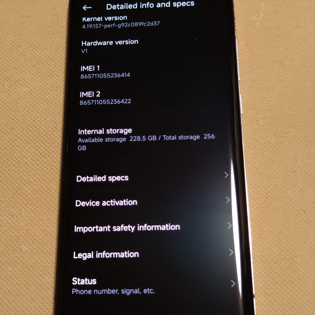 Xiaomi Mi 10S 8GB/256GB SD870 ホワイト 中国版