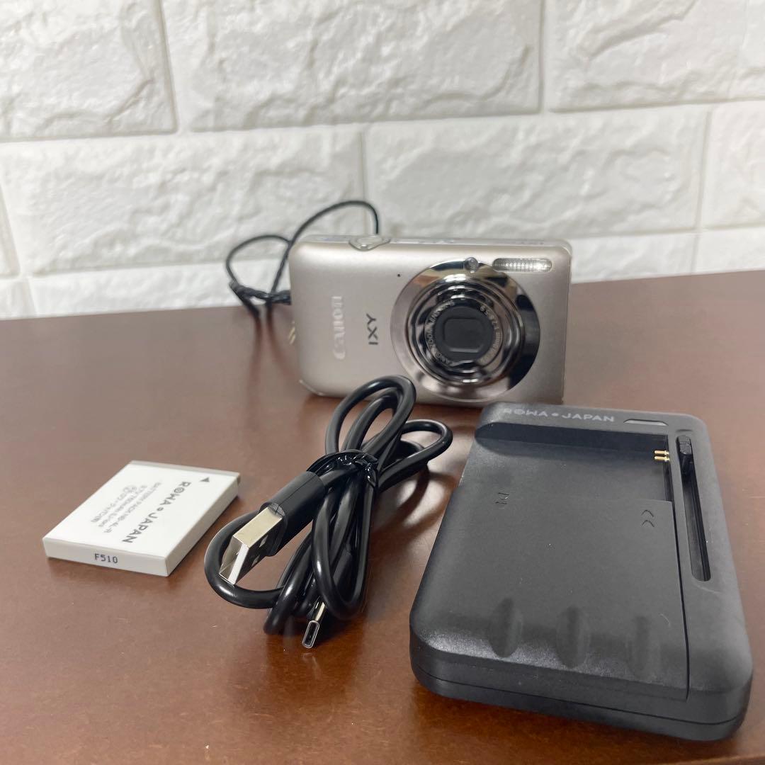 動作確認済み Canon IXY キャノン210F コンパクト デジタルカメラ