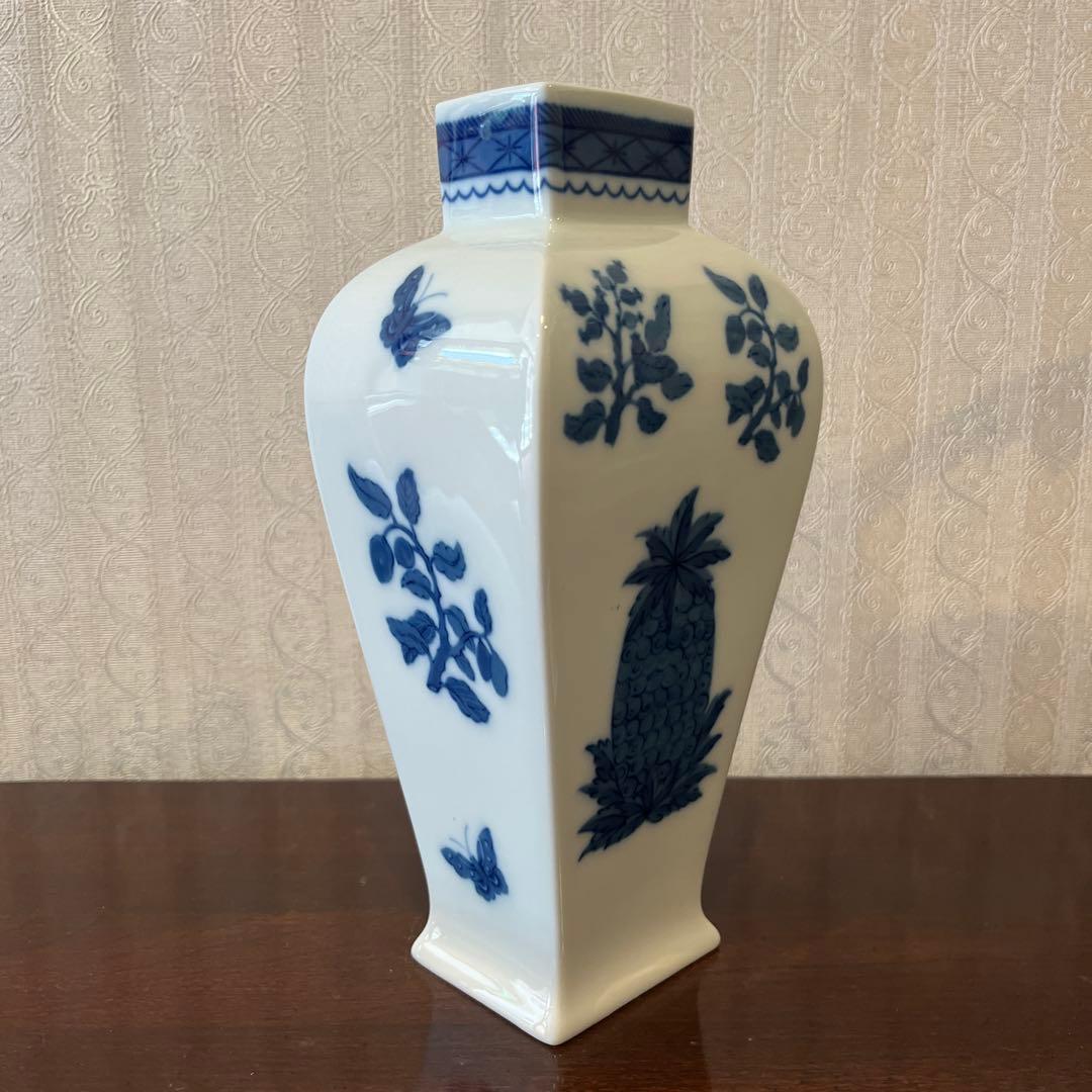 難あり 金継ぎ ポルトガル モッタヘデ Mottahedeh 蓋物 花瓶 壺