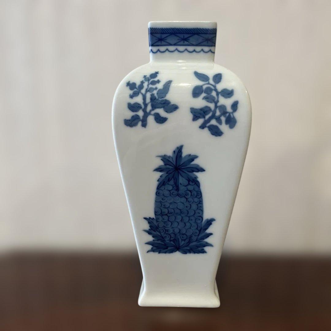難あり 金継ぎ ポルトガル モッタヘデ Mottahedeh 蓋物 花瓶 壺