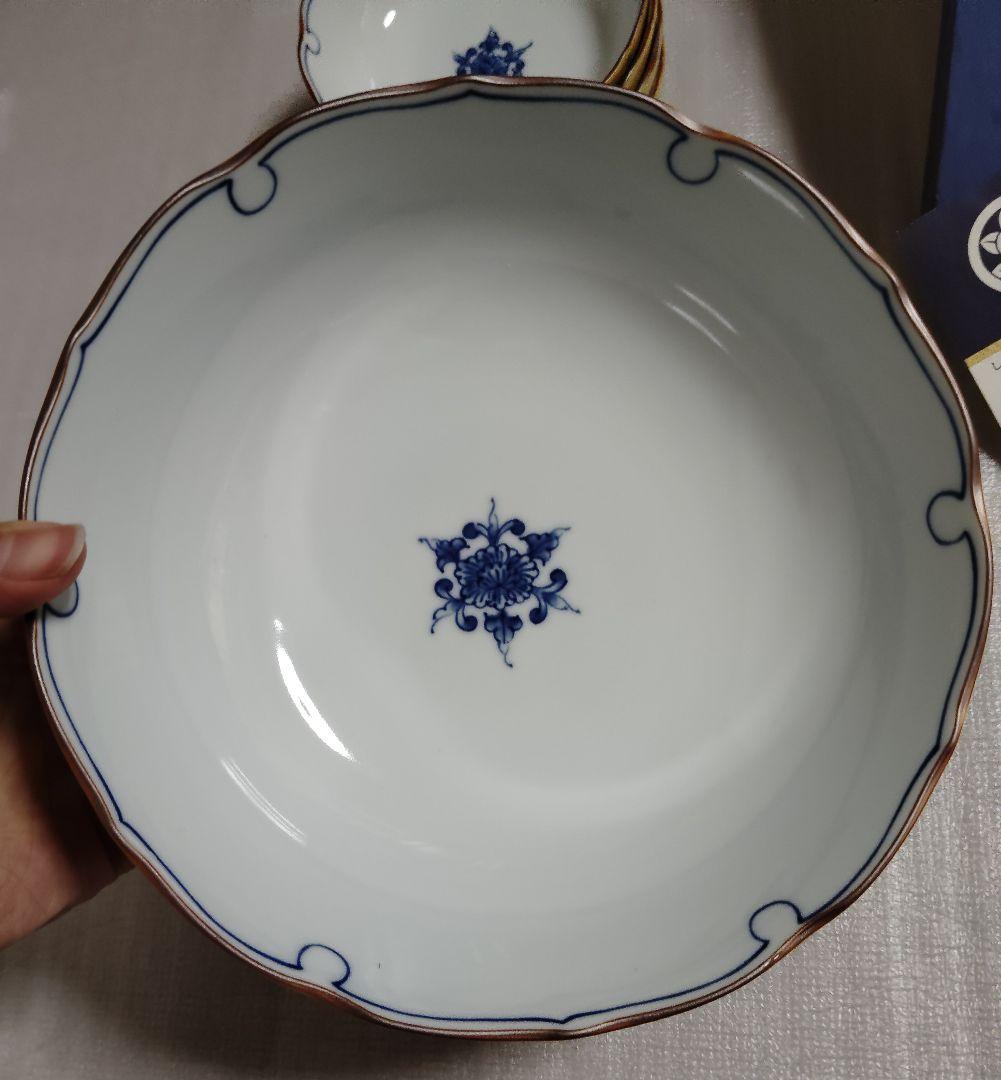 新品　未使用　たち吉 黄地輪花 中鉢 深皿 大皿 盛鉢 橘吉 黄地 小鉢　黄色