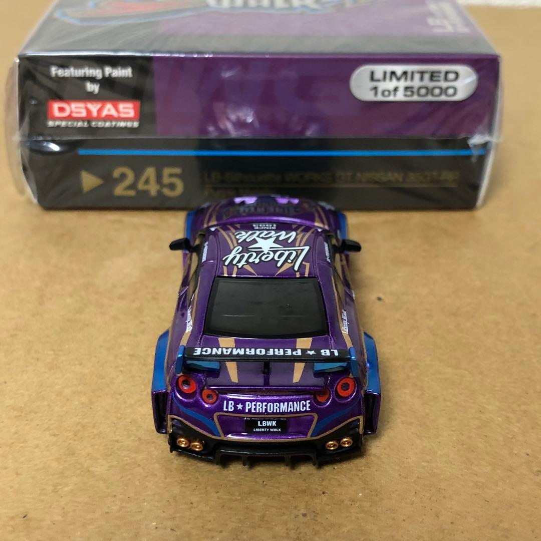 MINI GT　リバティウォーク　日産 35GT-RR　パープルメタリック