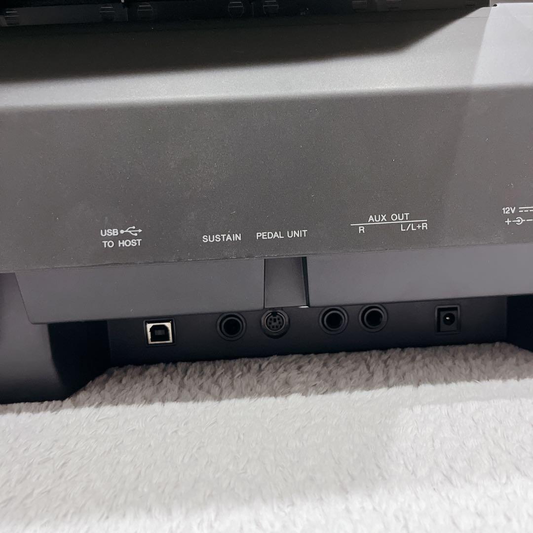【美品】YAMAHA 電子ピアノ P-105 譜面台 スタンド フットペダル付き