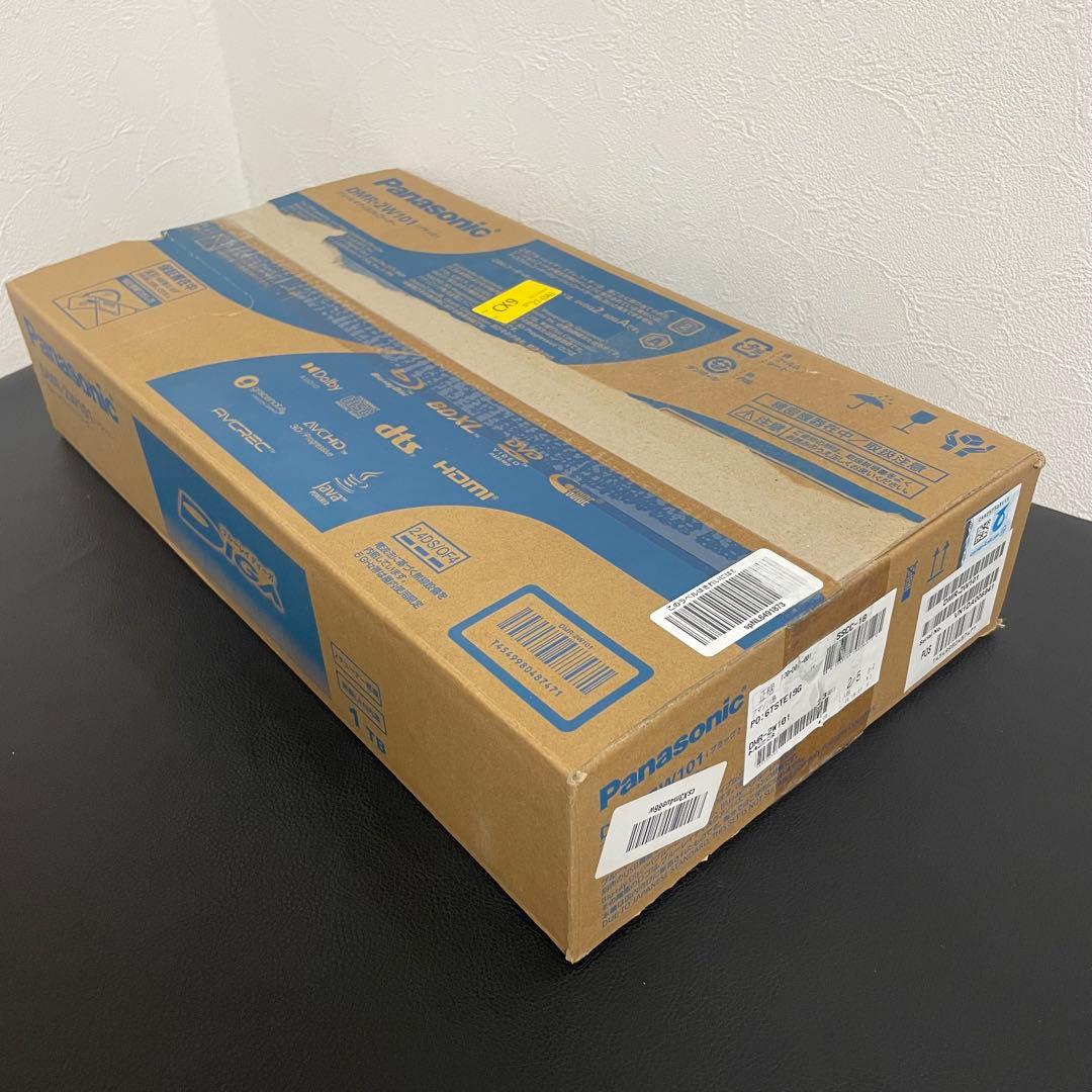 【未使用品】パナソニックブルーレイレコーダー DIGA DMR-2W101