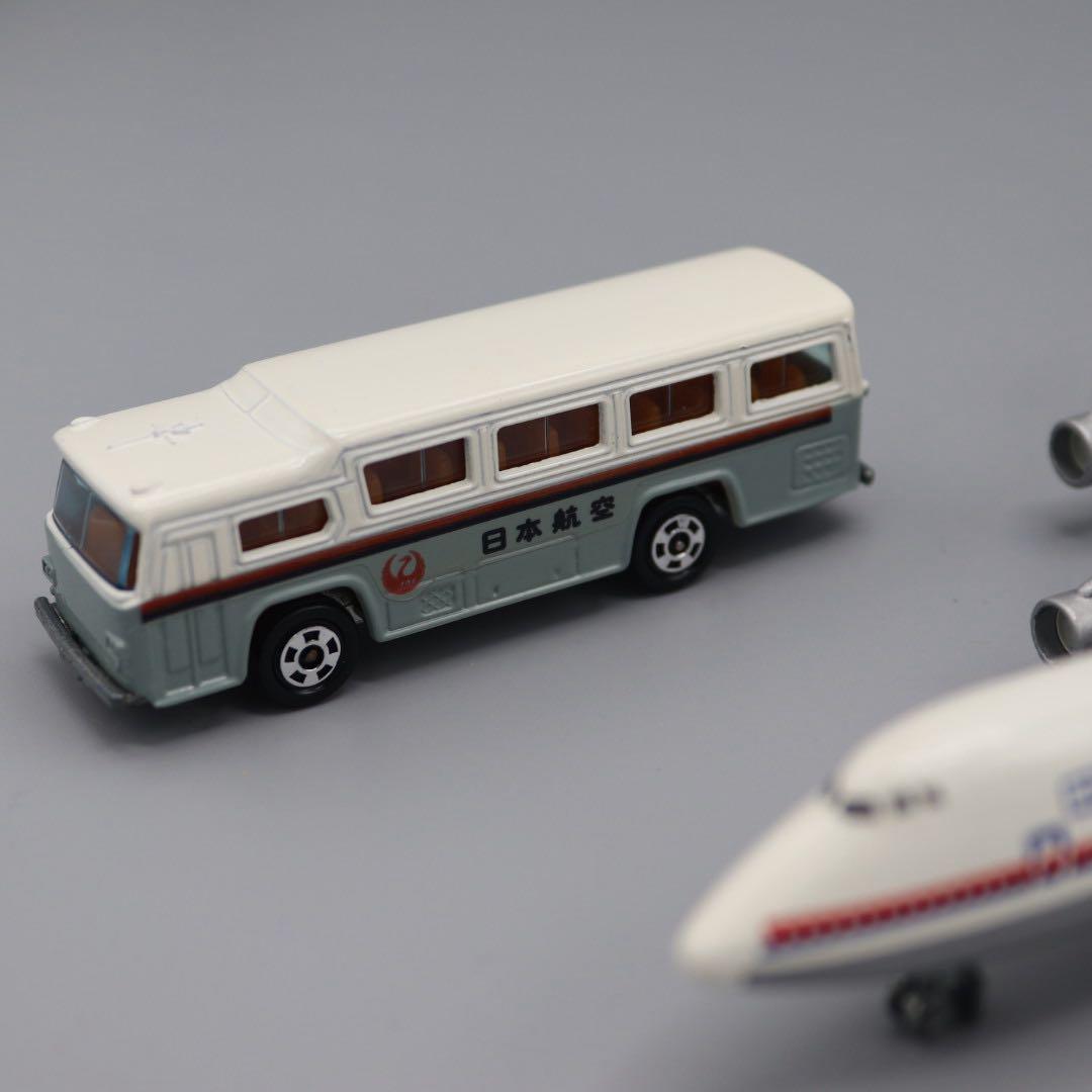 JAL 新空港セット ミニカー 5点　中古品