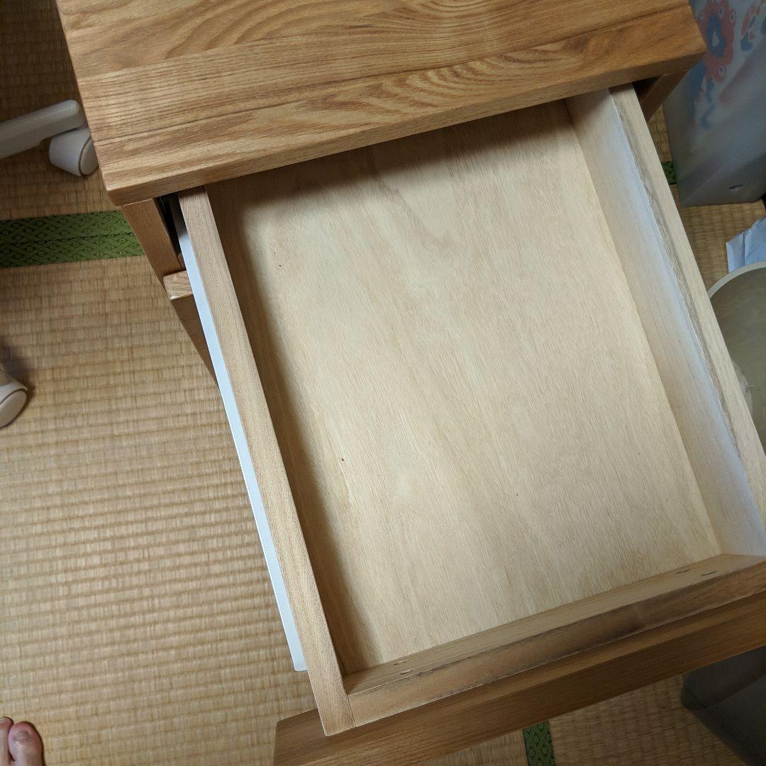 【最終価格】【直接お渡し】無印良品デスク/キャビネット/チェア 3点セット 中古