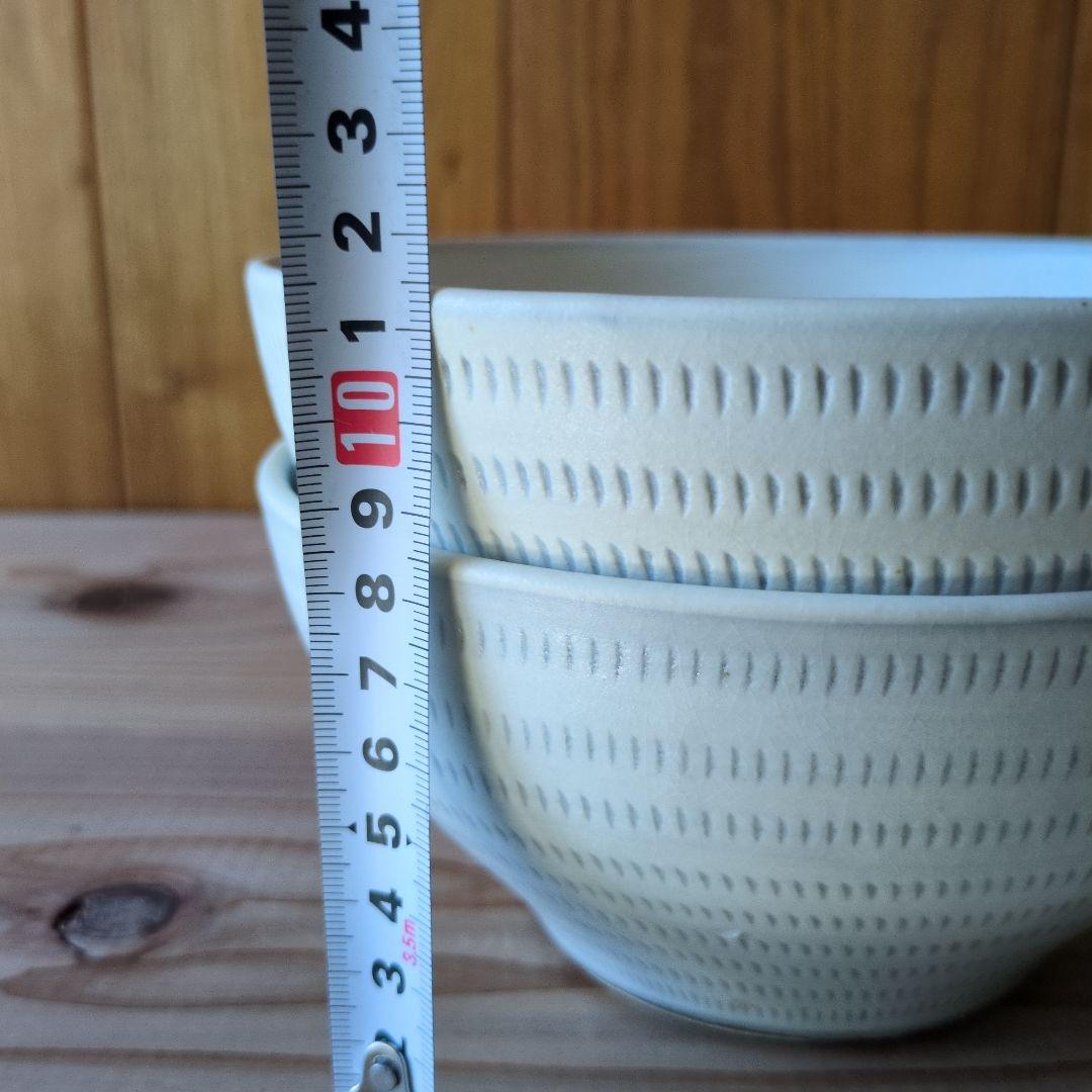 もももここです。小石原焼 丼ぶり 深鉢 ボウル うどん鉢 とびかんな 民藝