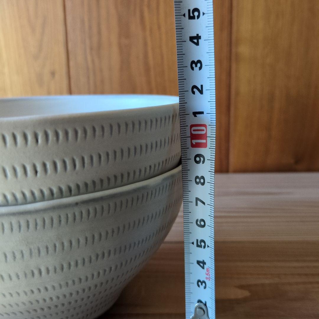 もももここです。小石原焼 丼ぶり 深鉢 ボウル うどん鉢 とびかんな 民藝