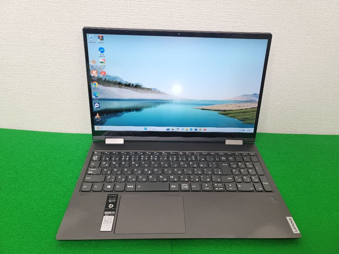 Lenovo 2-in-1 ノートPC 15インチ グレー