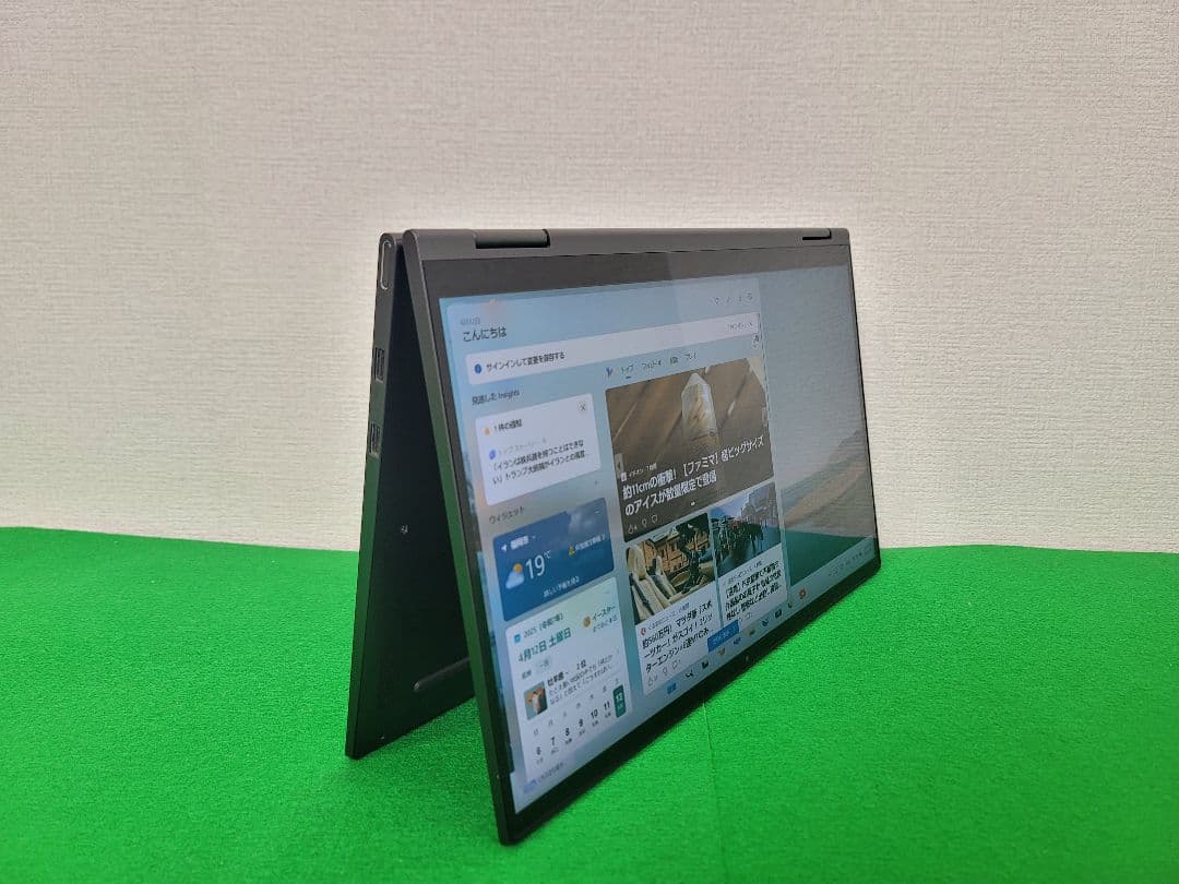 Lenovo 2-in-1 ノートPC 15インチ グレー