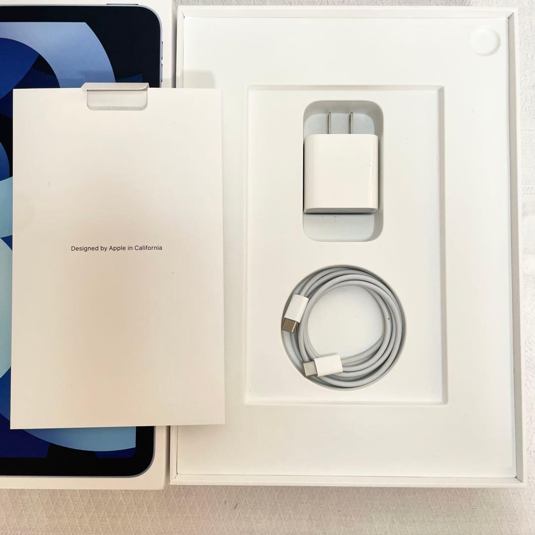 iPad Air 第4世代 バッテリー100% 64GB スカイブルー【美品】
