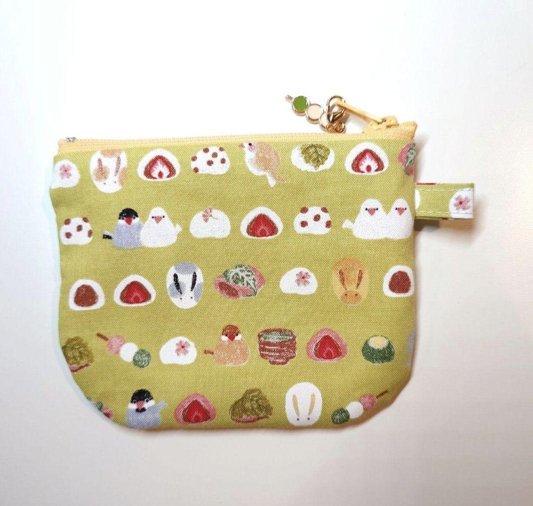 となかい　ポーチ　ブックカバー　ハンドメイド