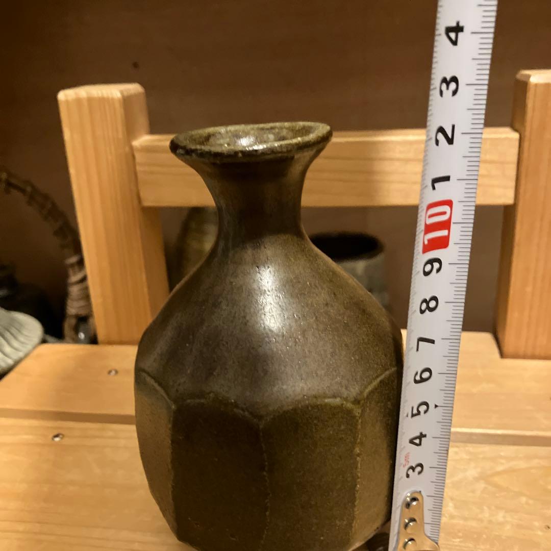 鈴木照雄　面取徳利　民藝