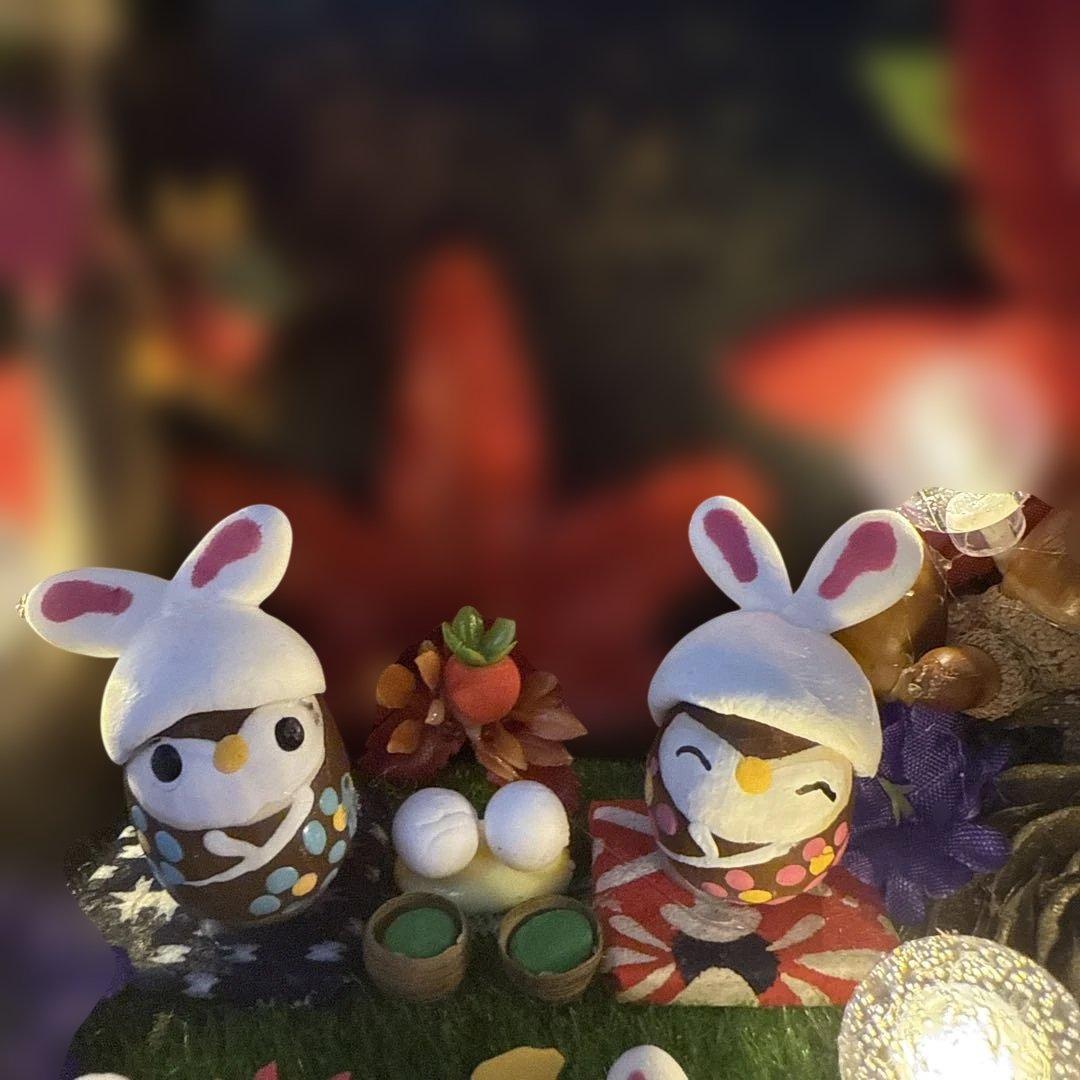 どんぐりアート♡秋のオブジェ＆お月見オブジェ♡