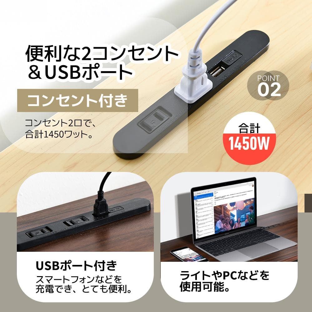 システムベット ロフトベッド シングル コンセント/デスク/収納/ラック棚付