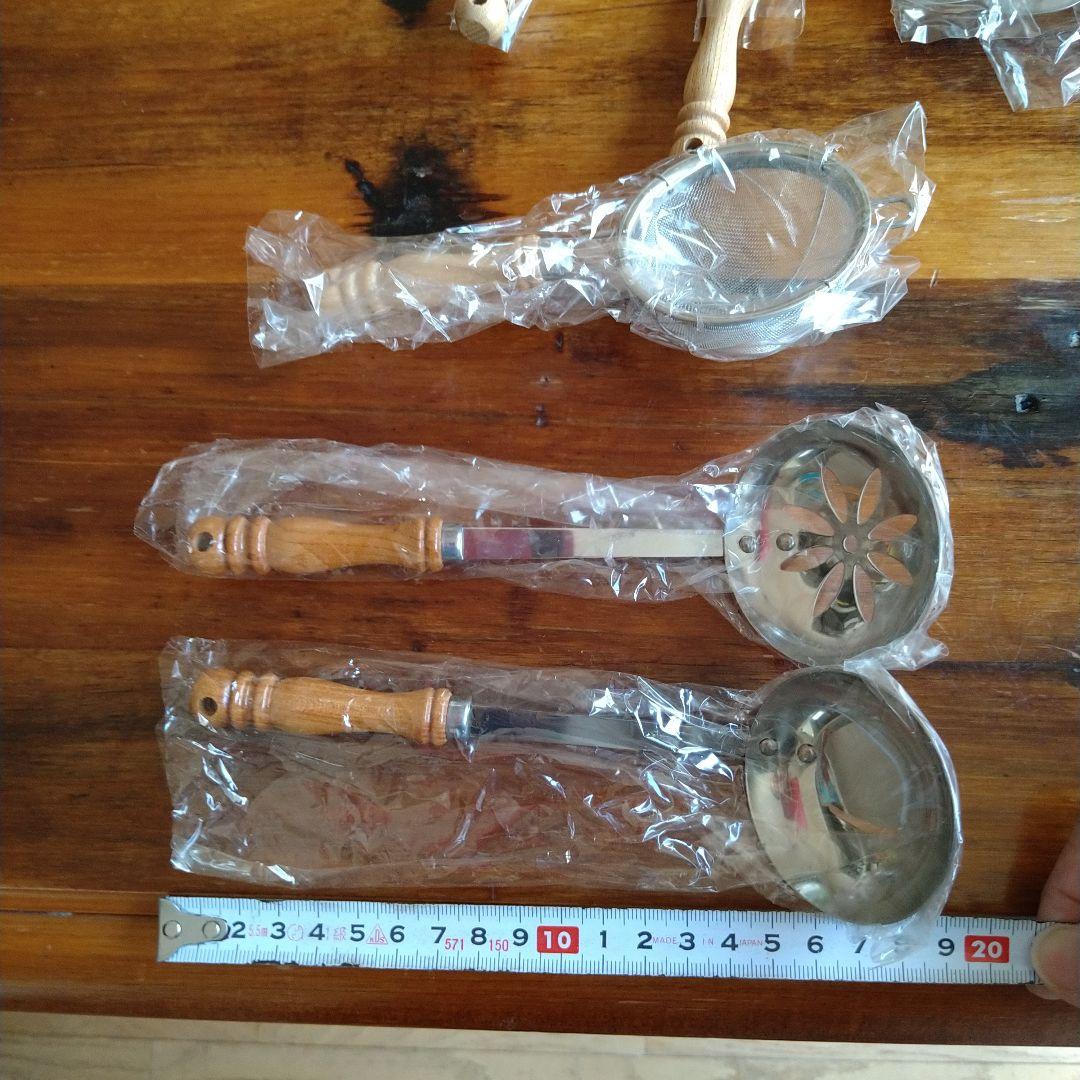 Tomi woody 　トミウッディ カトラリー　45本　木箱　新品未使用保管品