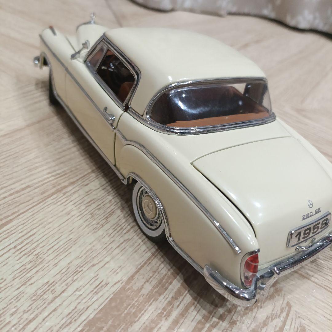 激レア サンスター製 １/18・1958 メルセデスベンツ 220SE クーペ