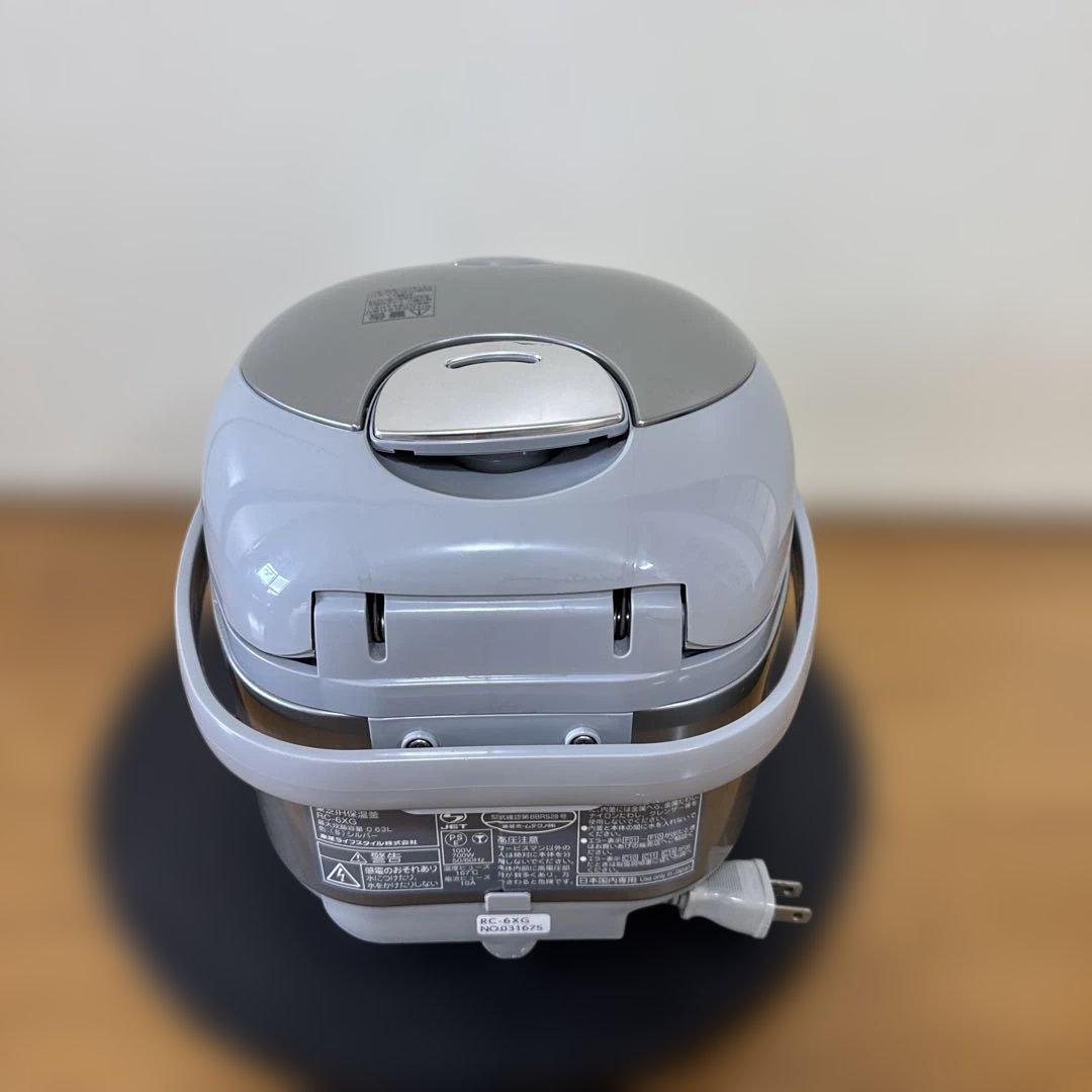 TOSHIBA 炊飯器 シルバー　3.5合　RC-6XG