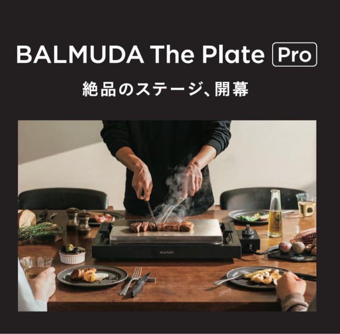バルミューダ ザ・プレート プロ ホットプレート K10A-BK