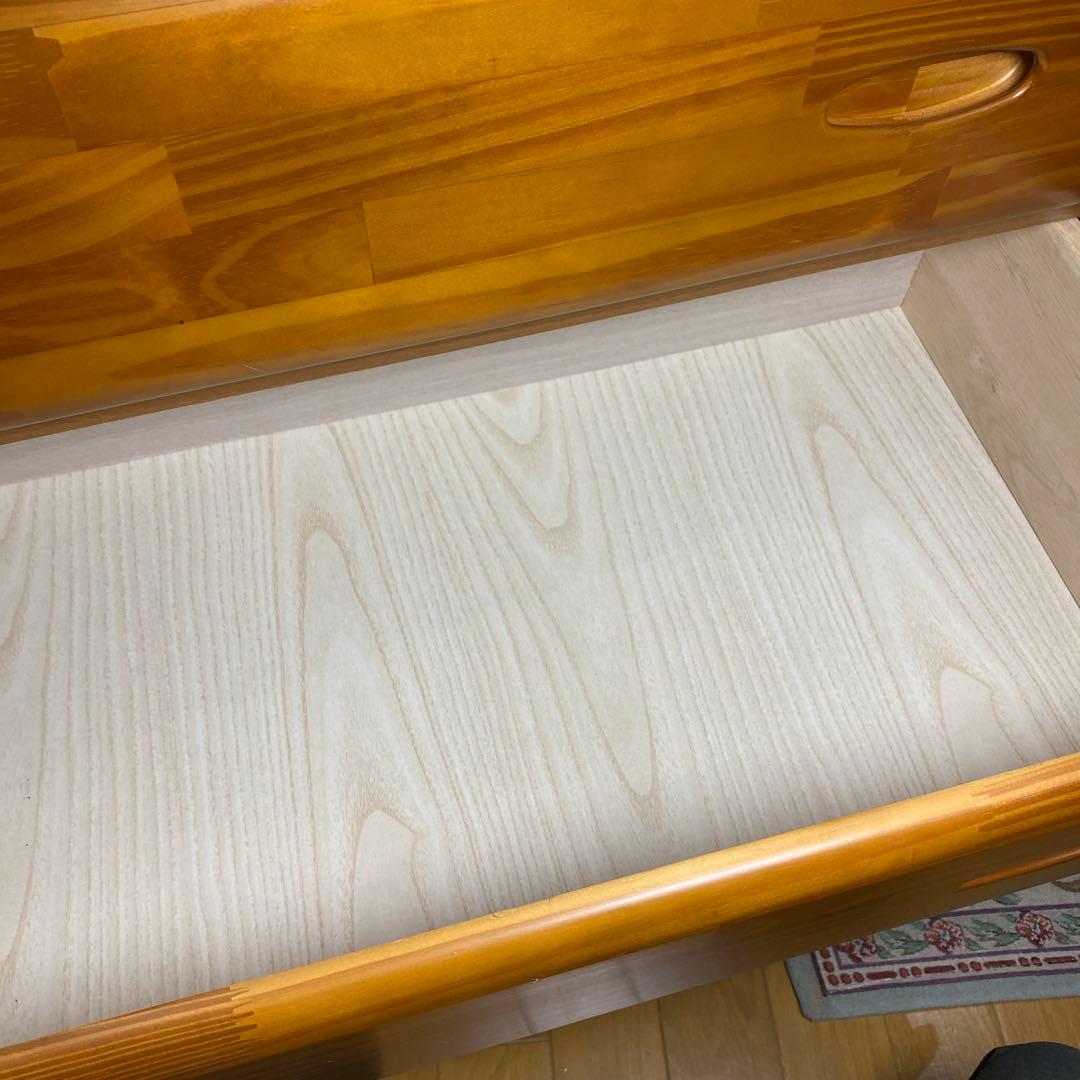 【たんす】カントリー調 木製 チェスト　日本製　引き出し　箪笥