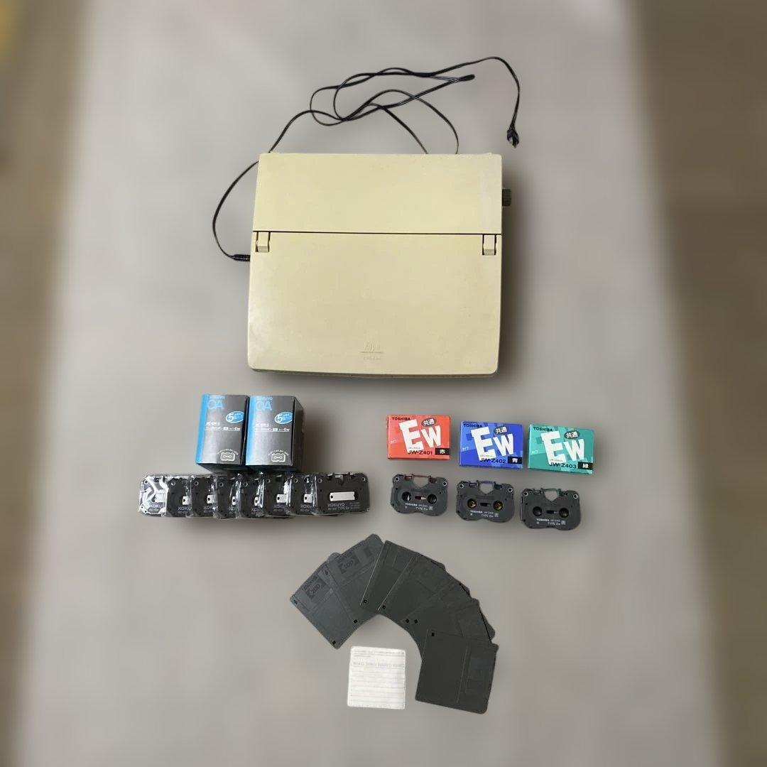 【中古】TOSHIBA ワープロ Rupo JW-4020 東芝