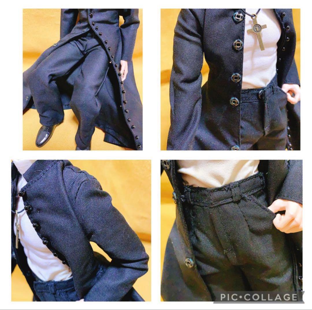 1/6　神父　司祭　タカラ製　フィギュア用　衣装のみ　※ヘッド&素体&小物類無し