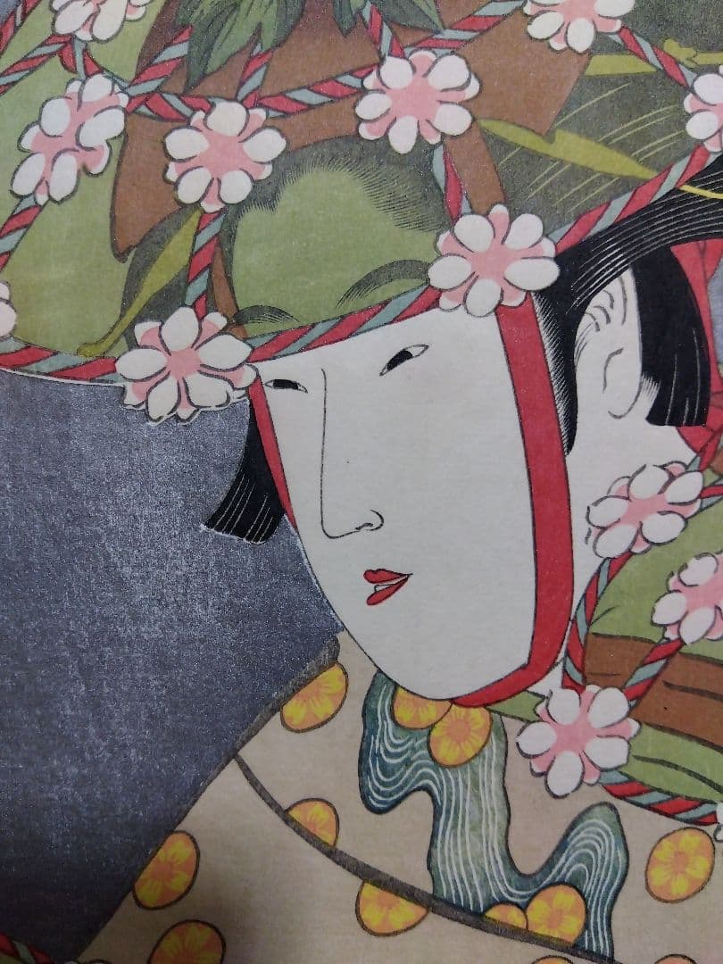 浮世絵 と新品額　喜多川歌麿　歌麿名作撰　悠々洞出版　復刻浮世絵