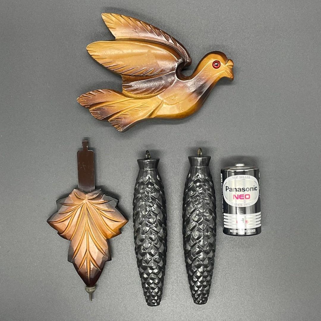 CITIZEN カッコウ時計 木製 ブラウン