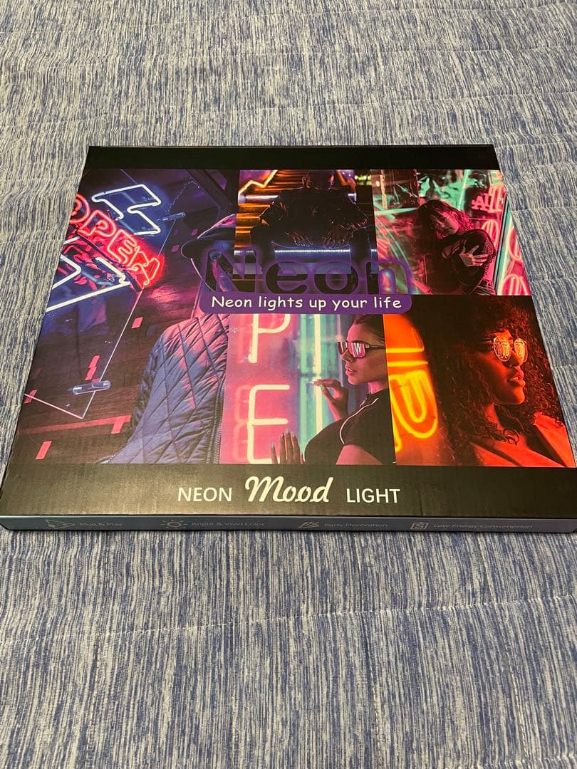 特大 LEDライト ネオンサイン 看板 スマイリーフェイス スマイル