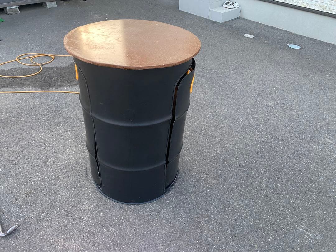 ドラム缶テーブルチェアーセット