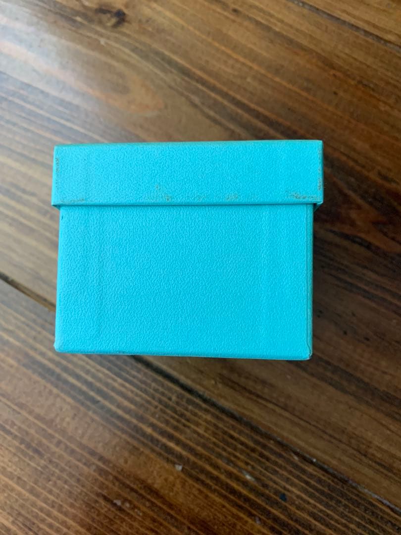 【新品未使用】ティファニー　ボックス　リボン　陶器