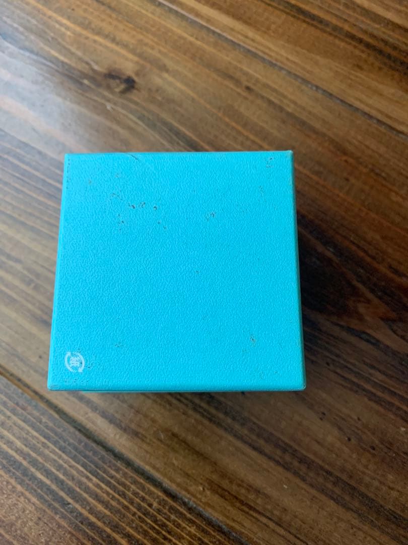 【新品未使用】ティファニー　ボックス　リボン　陶器