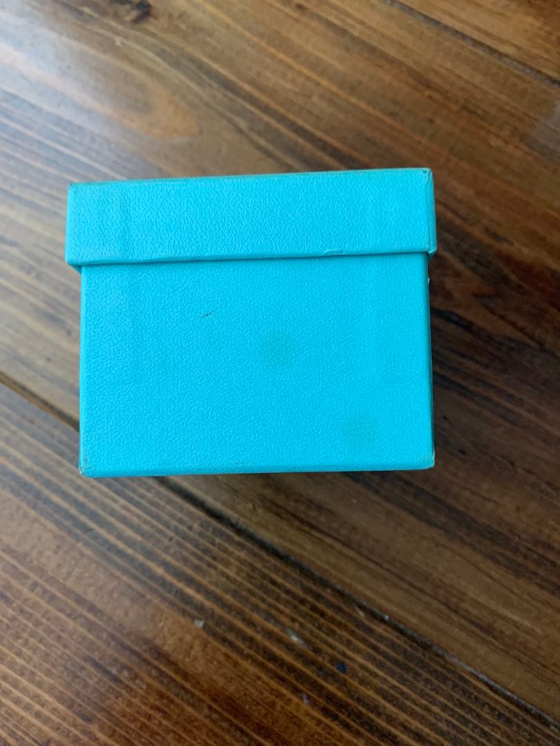 【新品未使用】ティファニー　ボックス　リボン　陶器