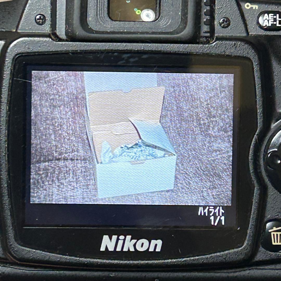 稼働品　名機　Nikon D40x レンズキット　シャッター回数 3071
