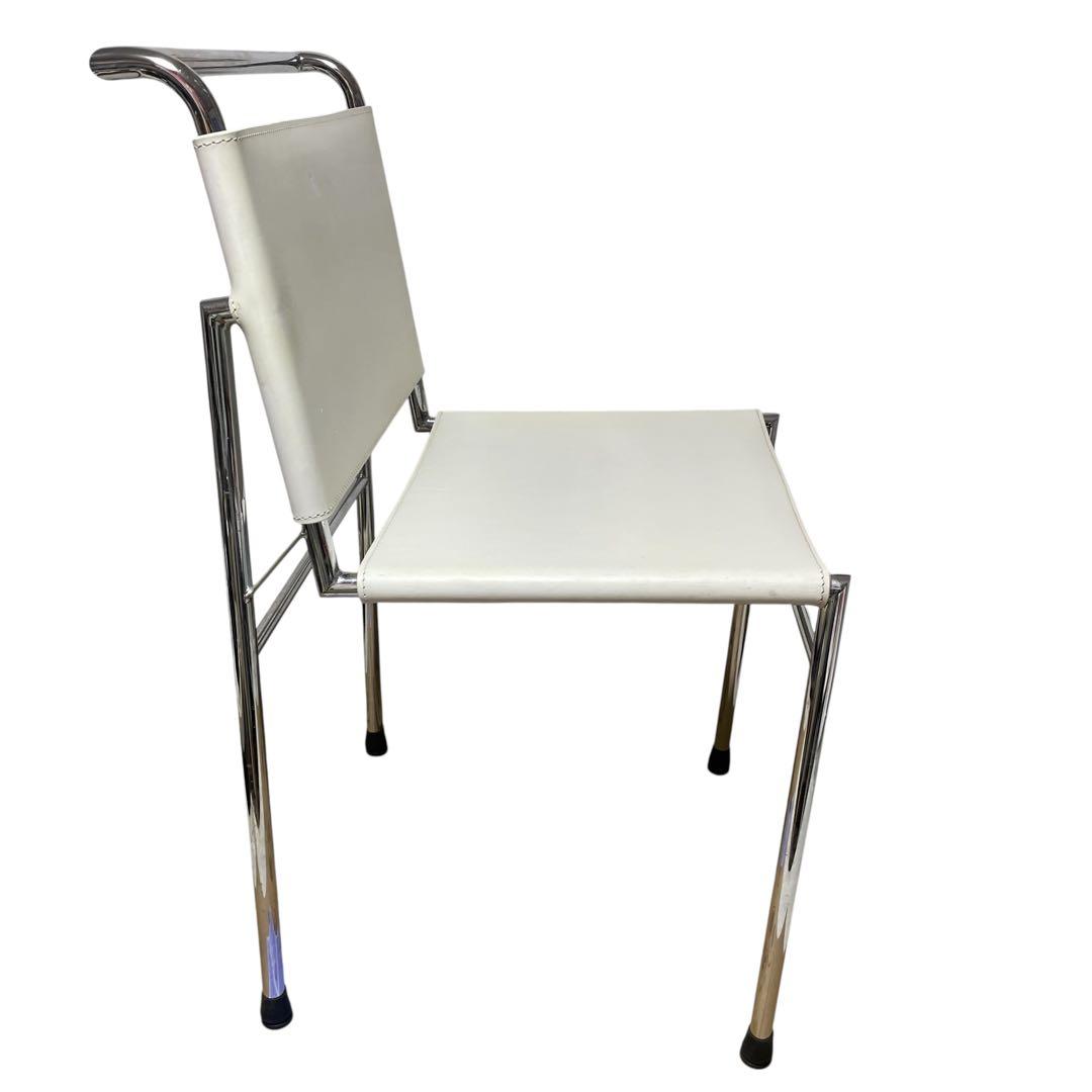 高級 アイリーン・グレイ ROQUEBRUNE ダイニングチェア 本革 レザー