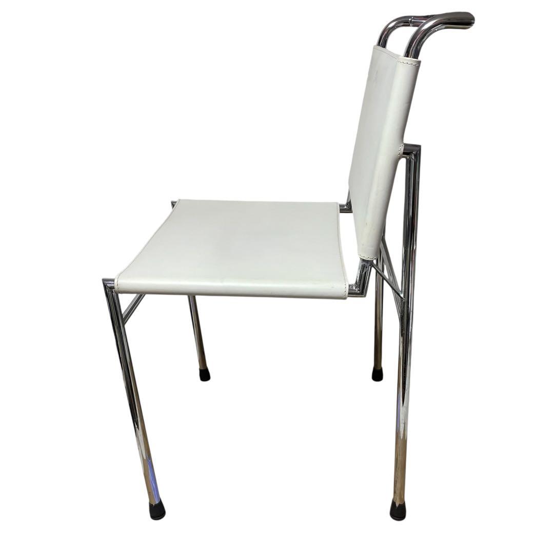 高級 アイリーン・グレイ ROQUEBRUNE ダイニングチェア 本革 レザー