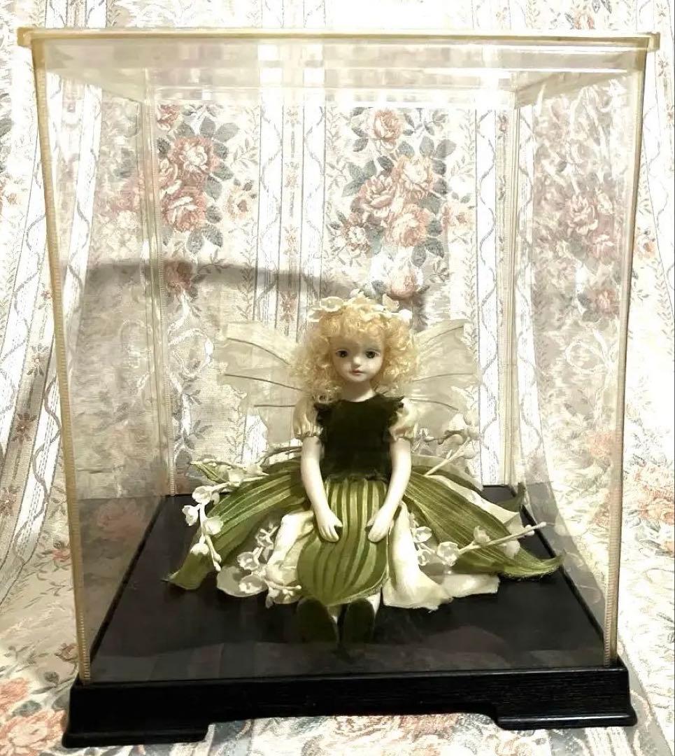 若月まり子さんすずらん 花の妖精ビスクドール