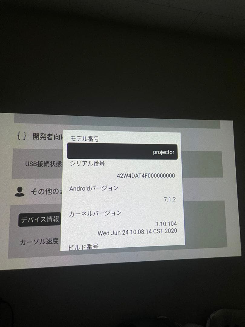 UENO-mono KABENI プロジェクター T89 カベーニ