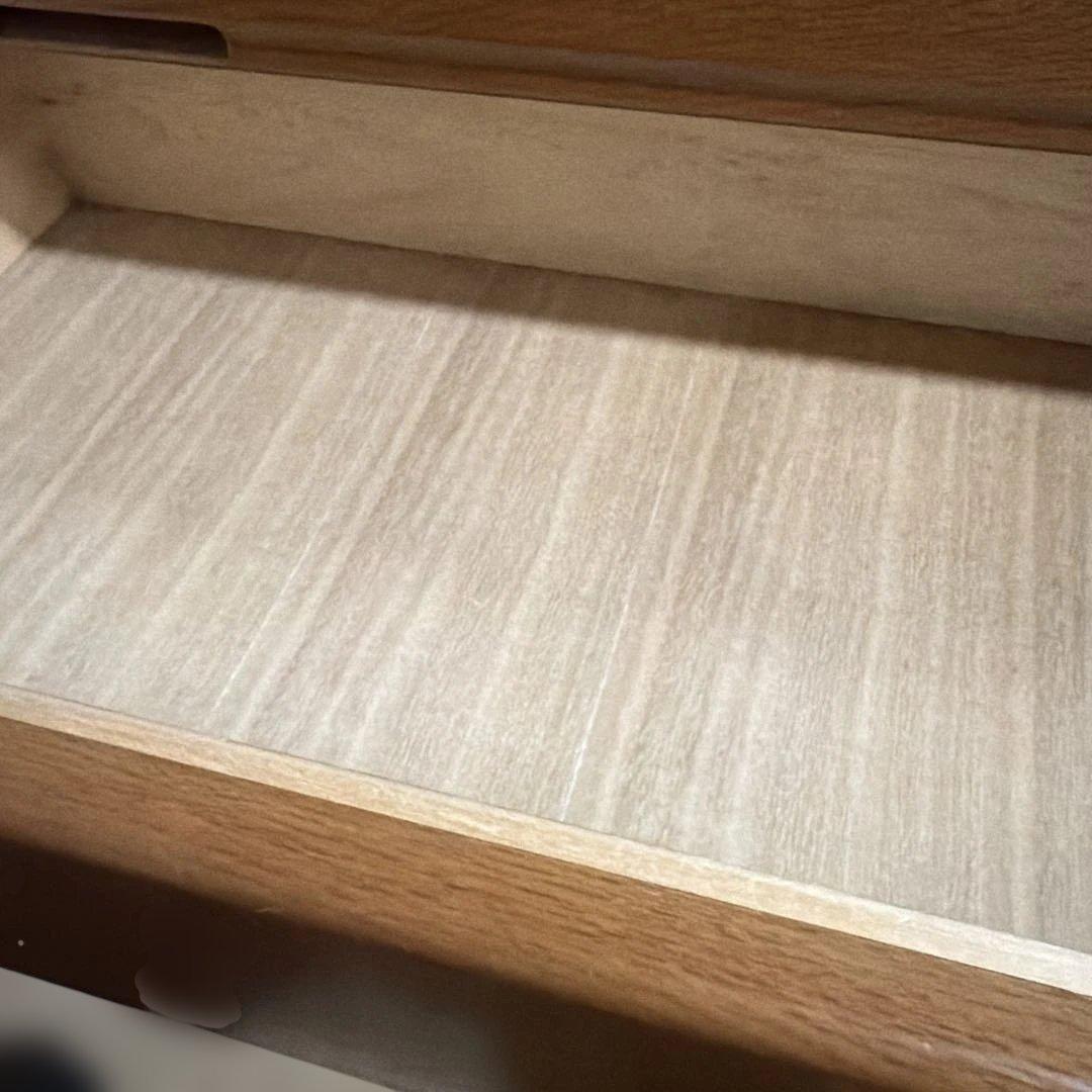 【使用品】ナチュラル木製⭐︎8段チェスト