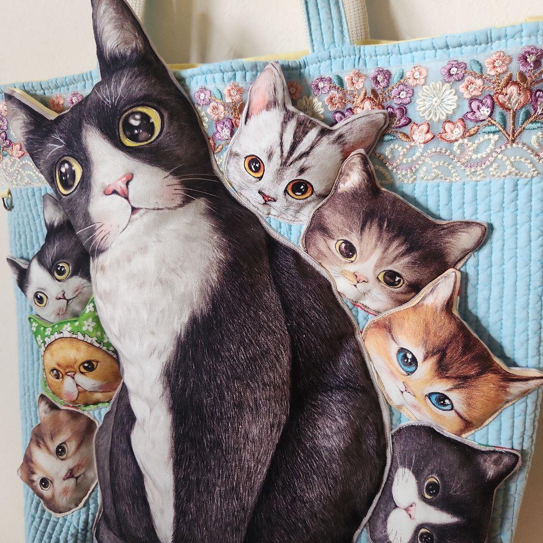 コヤンイサムチョン　ねこちゃんいっぱいヌビトート　ハンドメイド