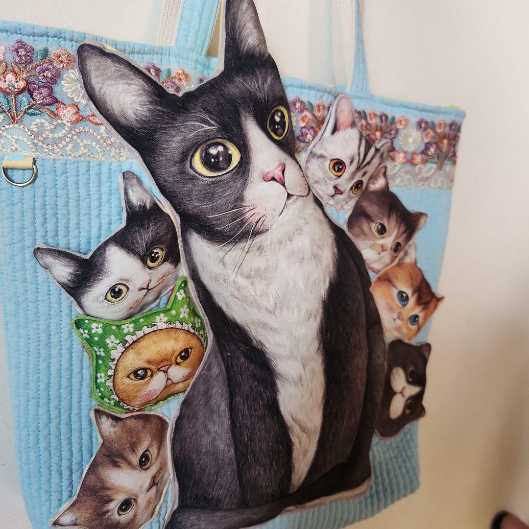 コヤンイサムチョン　ねこちゃんいっぱいヌビトート　ハンドメイド