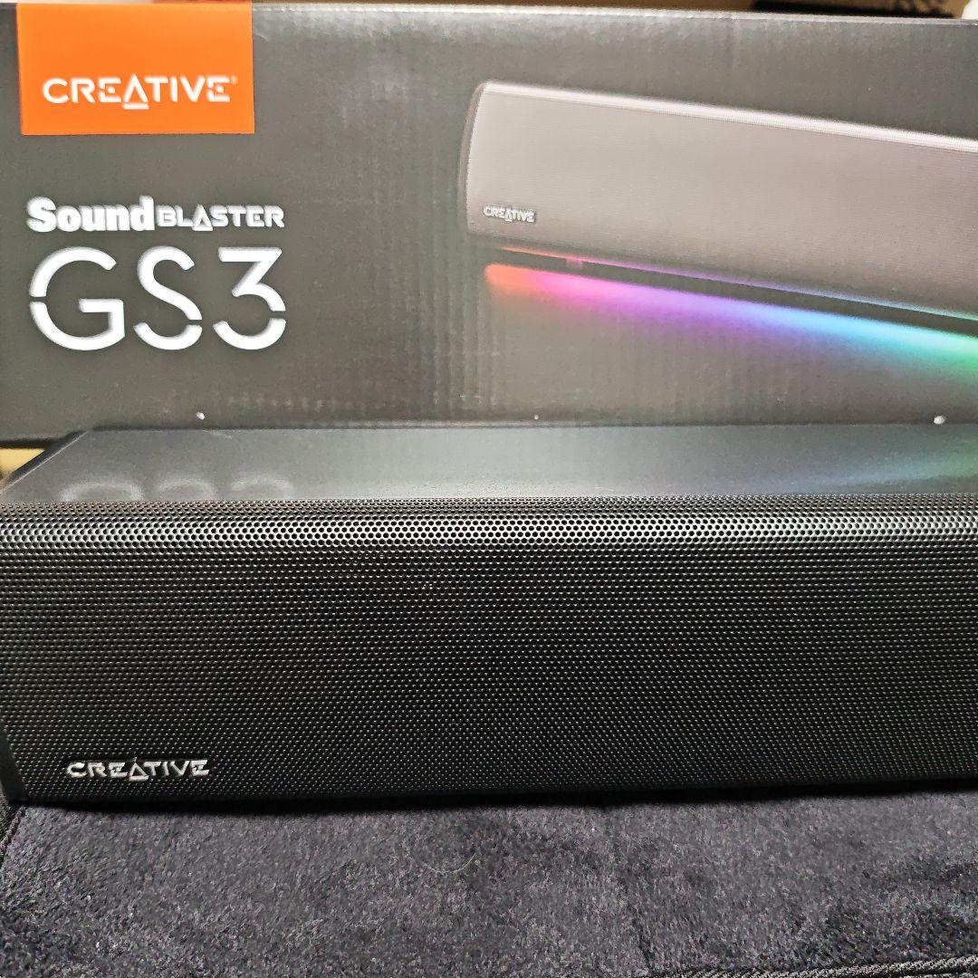 【美品・使用感低】Sound Blaster GS3 ブラック SP-SBGS3