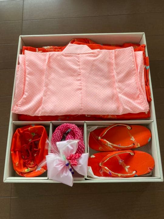 七五三　３歳　着物　美品　7点セット