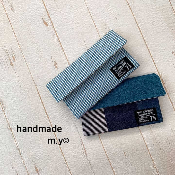 handmade オーダー受け付け✩入学準備　入園準備　デニムハンドメイド