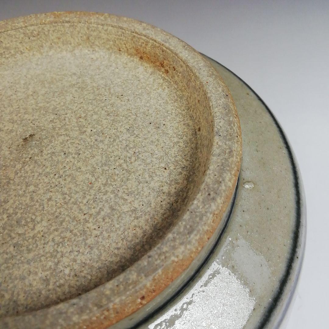 Ｗ３２４　火入　『膳所焼』『安南写　唐草』『淡海ぜぜ陽炎園 造』　共箱　茶道具