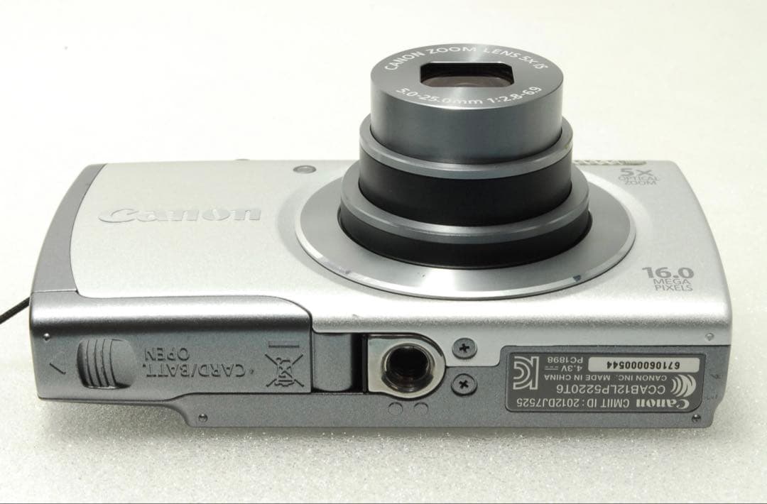Canon PowerShot A3500IS❤️スマホ転送 動作確認済 シルバー