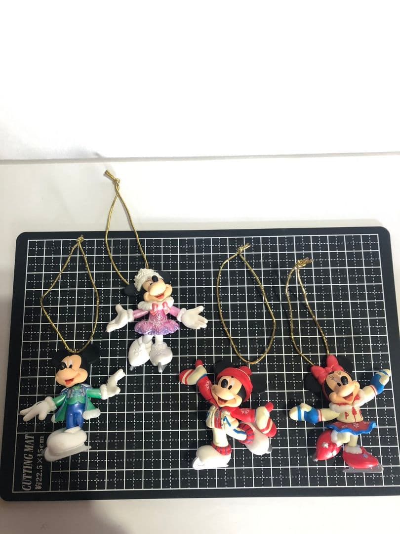 東京ディズニーランド 2009年限定グッズ アイススケートミッキー・ミニー