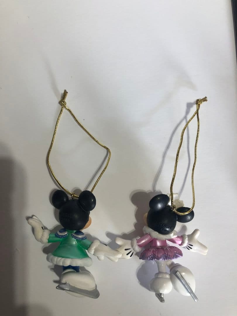 東京ディズニーランド 2009年限定グッズ アイススケートミッキー・ミニー