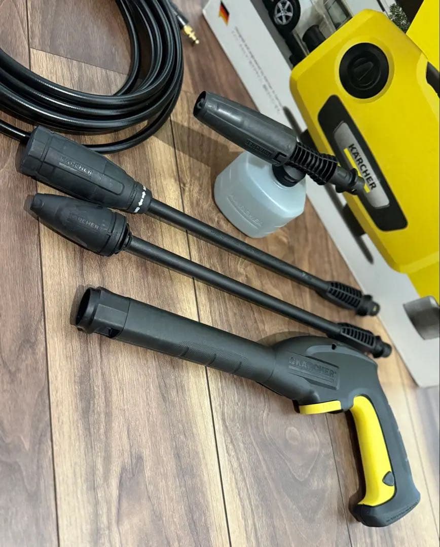 i*c様 KARCHER ケルヒャー K2 Silent 高圧洗浄機【おまけ付き