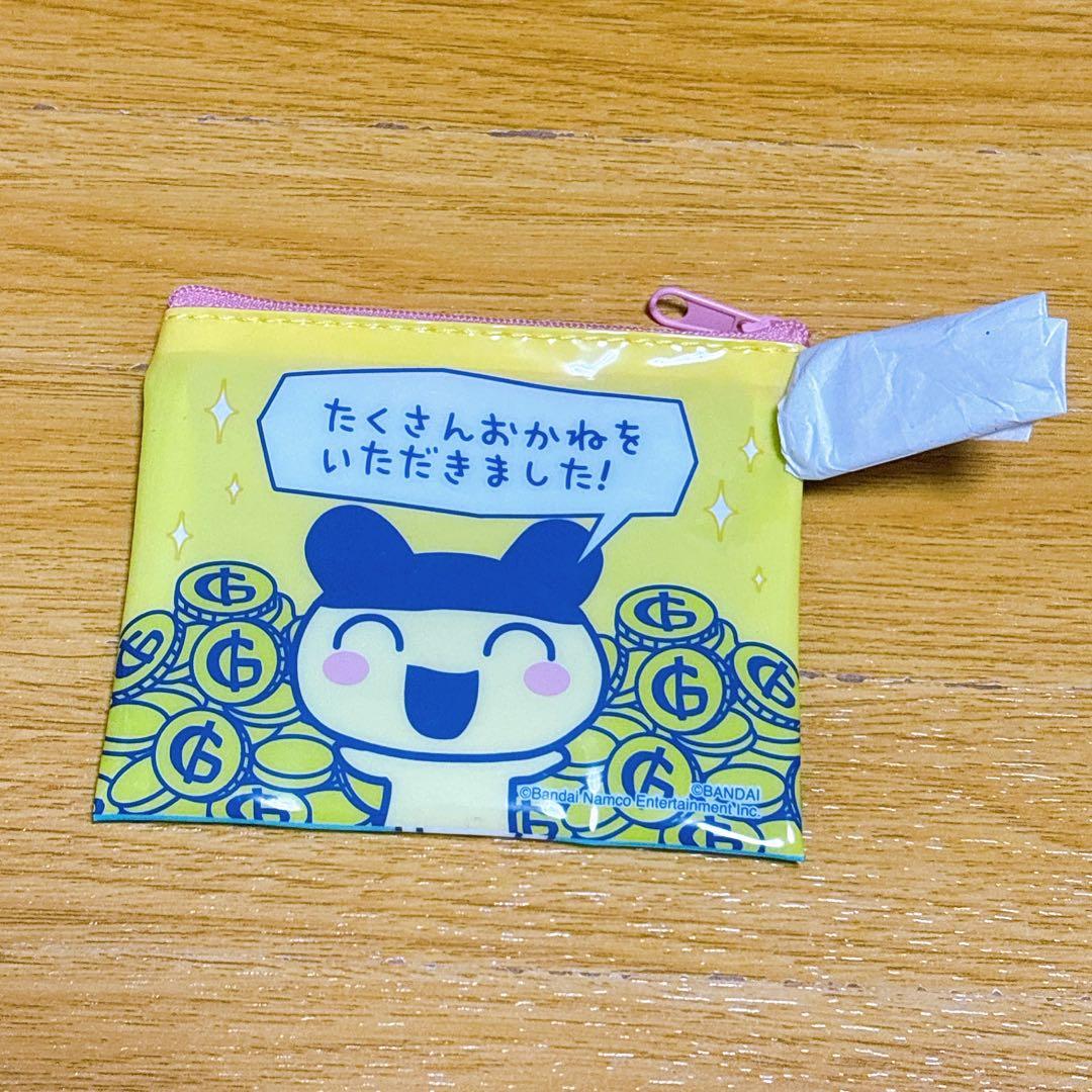 たまごっちのプチプチおみせっちしり〜ず　クリアポーチ　ぱぱまめっち　まめっち
